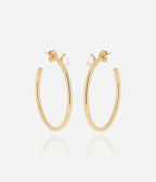 Boucles d'oreilles Dago (Acier doré)