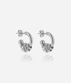 Boucles d'oreilles Portia (Acier)