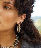 Boucles d'oreilles Edwina (Acier mix)