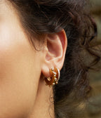 Boucles d'oreilles Eudora (Acier)