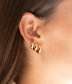 Boucles d'oreilles Tate (Acier)