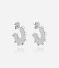 Boucles d'oreilles Eudora (Acier)
