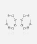 Boucles d'oreilles Mercury (Acier)