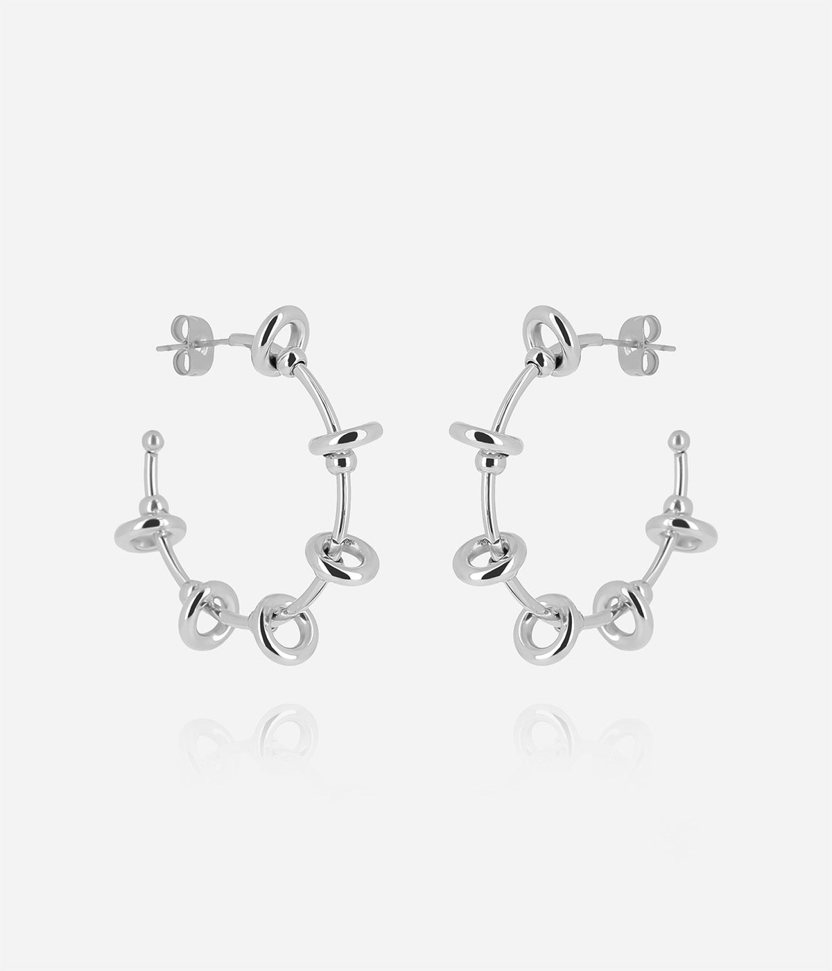 Boucles d'oreilles Mercury (Acier)