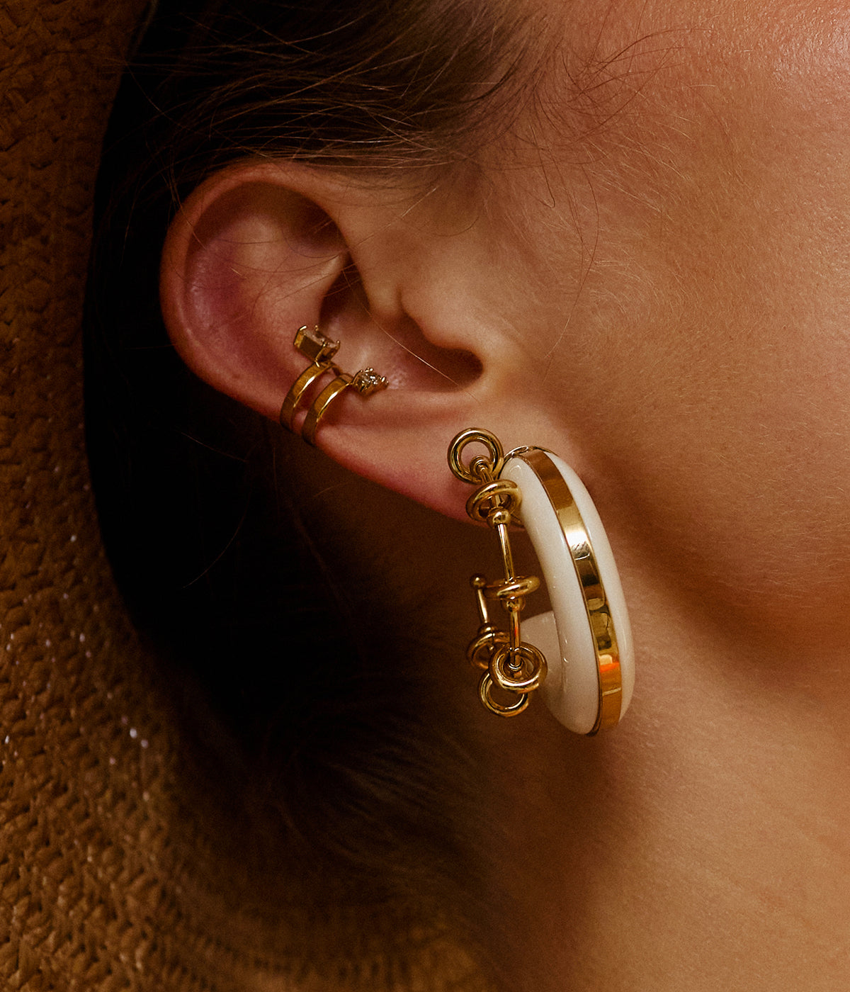 Boucles d'oreilles Mercury (Acier)