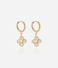 Boucles d'oreilles Candela (Acier doré)