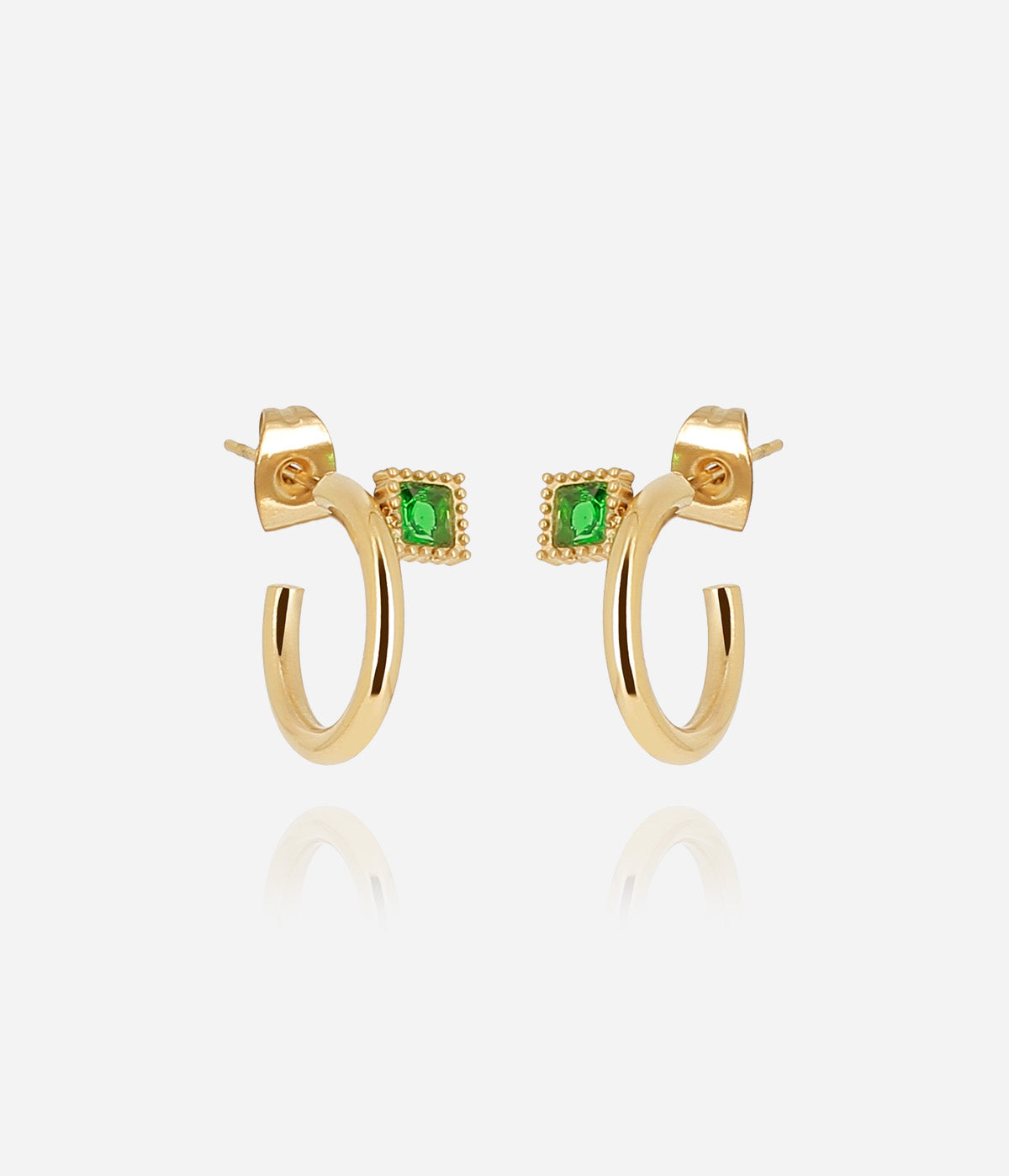 Boucles d'oreilles Villacidro (Acier doré)