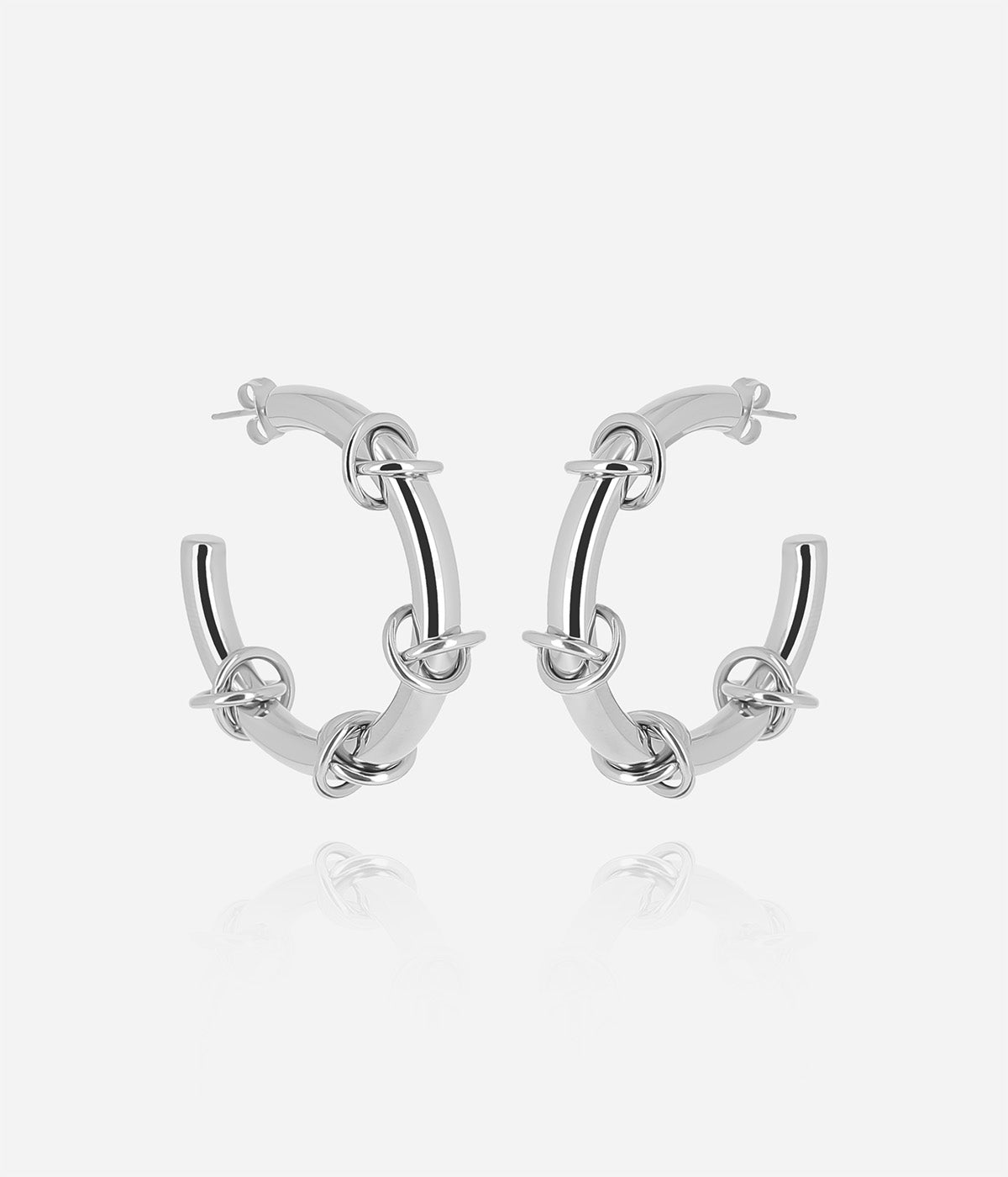 Boucles d'oreilles Balogna (Acier)