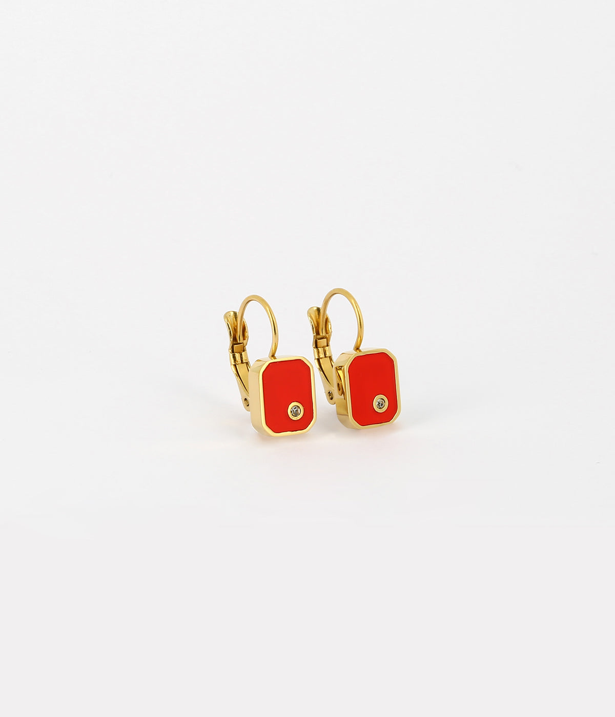 Boucles d'oreilles Sami (Acier doré)