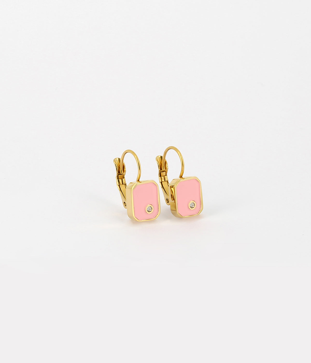 Boucles d'oreilles Sami (Acier doré)