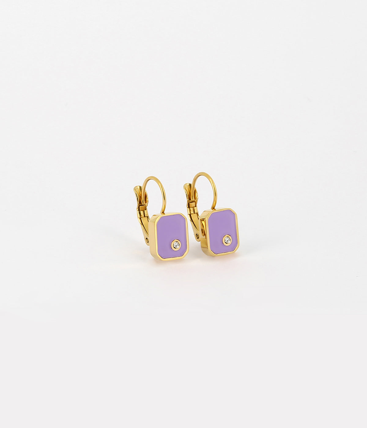 Boucles d'oreilles Sami (Acier doré)