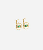 Boucles d'oreilles Keno (Acier doré)