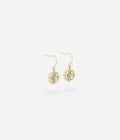 Boucles d'oreilles Cybelle (Acier doré)