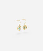 Boucles d'oreilles Cybelle (Acier doré)