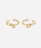 Earcuffs Aléria (Acier doré)