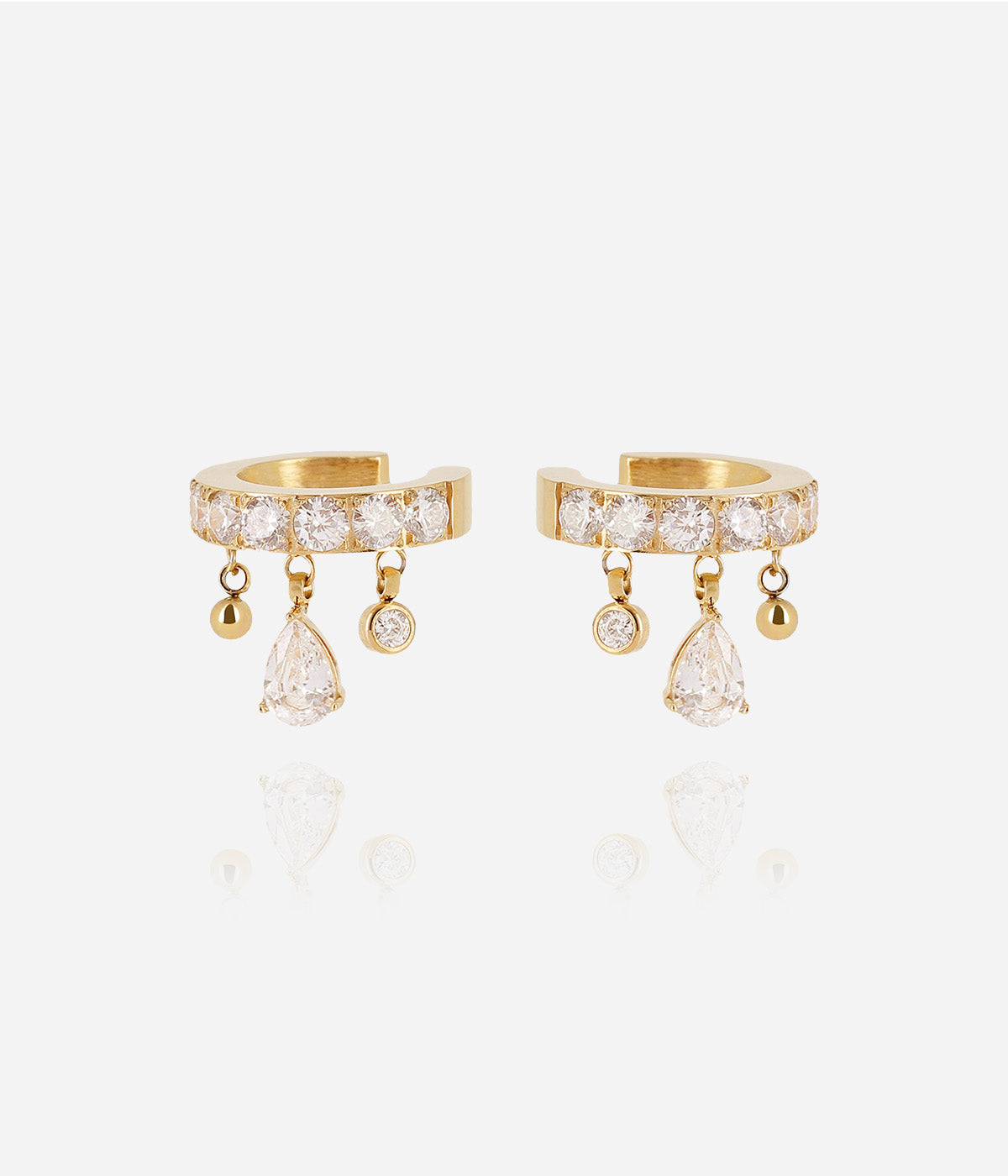Earcuffs Casalini (Acier doré)