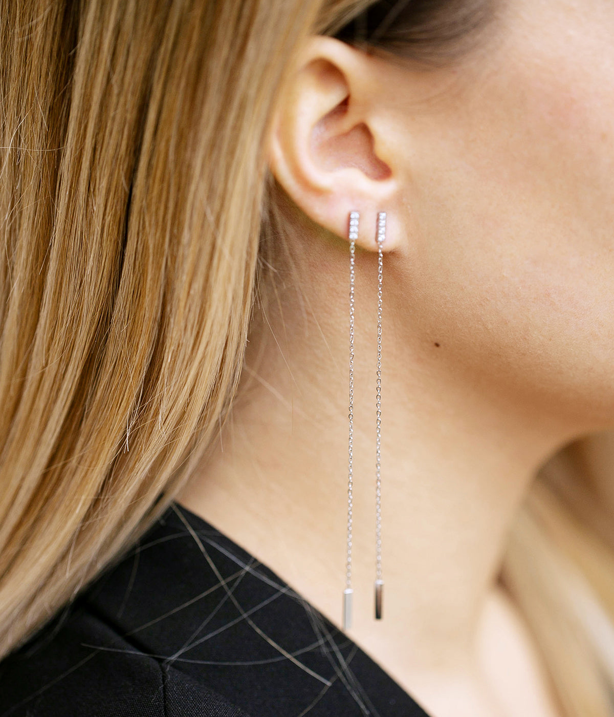 Boucles d'oreilles Prego (Acier)