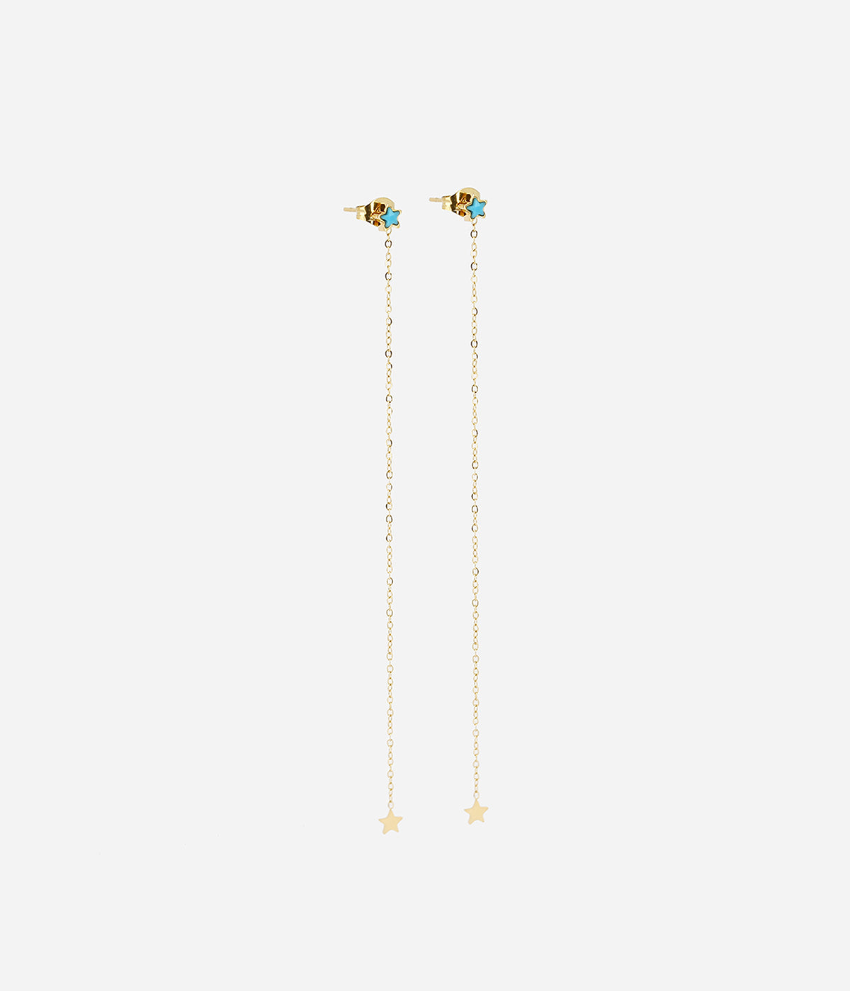 Boucles d'oreilles Twinkle (Acier doré)