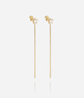 Boucles d'oreilles Alaris (Acier doré)