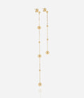 Boucles d'oreilles Atos (Acier doré)