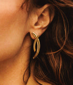 Boucles d'oreilles Apion (Acier)