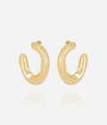 Boucles d'oreilles Tancredi (Acier doré)