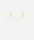 Boucles d'oreilles Brittany (Acier doré)