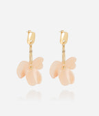 Boucles d'oreilles Hanabi (Acier doré)