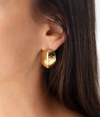 Boucles d'oreilles Althéa (Acier doré)