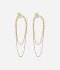 Boucles d'oreilles Celio (Acier doré)