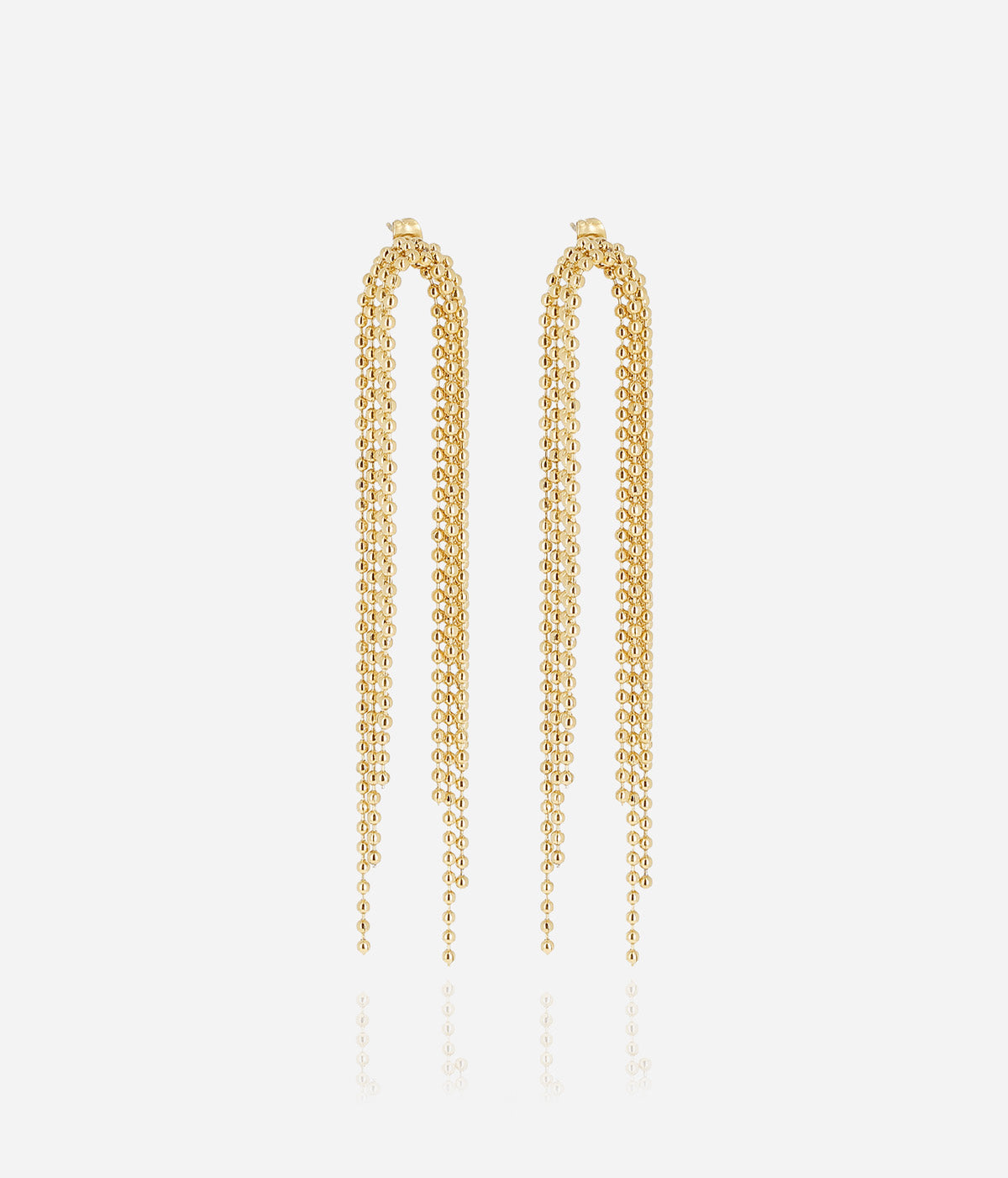 Boucles d'oreilles Judy (Acier doré)
