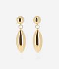 Boucles d'oreilles Velio (Acier doré)