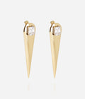 Boucles d'oreilles Phileas (Acier doré)