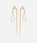 Boucles d'oreilles Nero (Acier doré)
