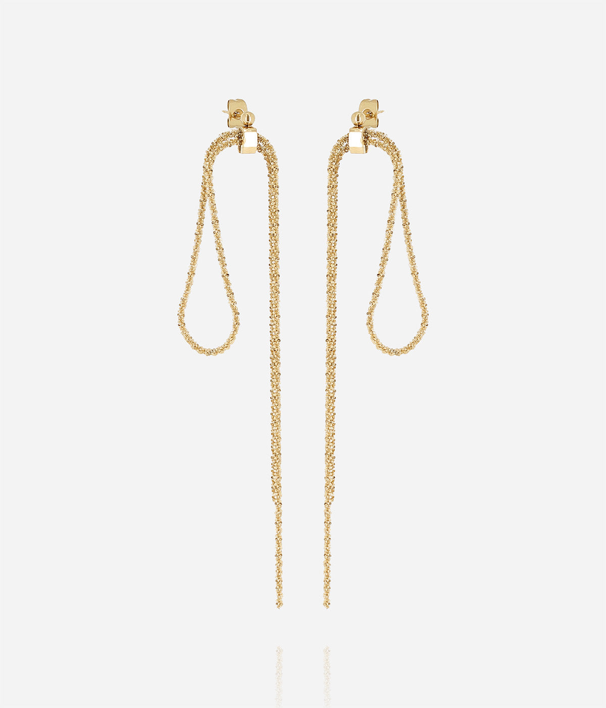 Boucles d'oreilles Nero (Acier doré)