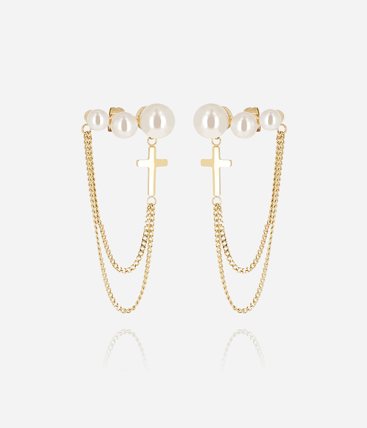 Boucles d'oreilles Mezcal (Acier doré)