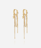 Boucles d'oreilles Bitonto (Acier doré)