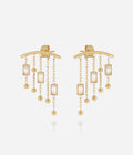 Boucles d'oreilles Siderno (Acier doré)