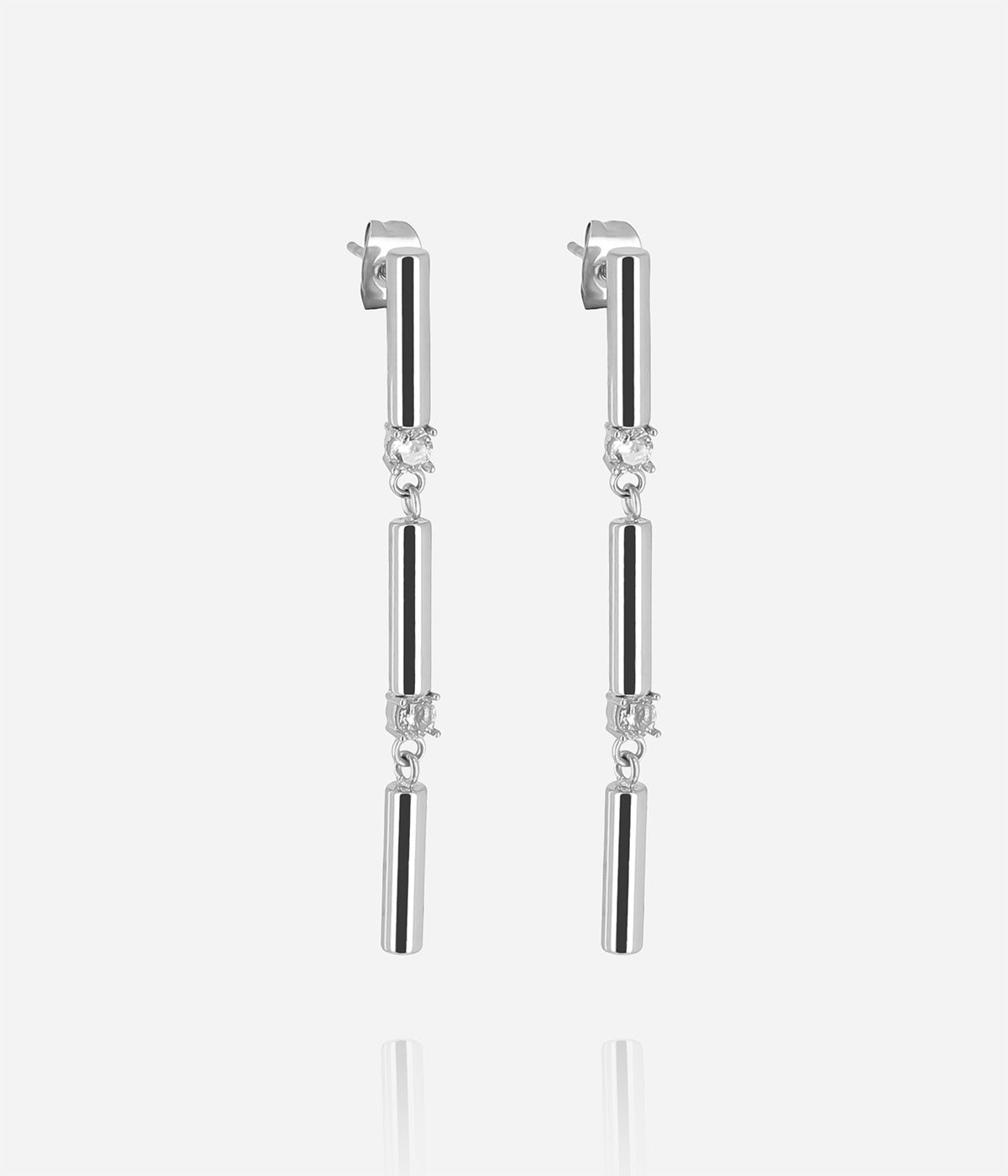 Boucles d'oreilles Arbori (Acier)