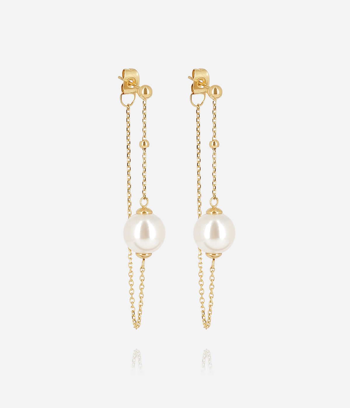 Boucles d'oreilles Tursi (Acier doré)