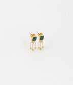 Boucles d'oreilles Rainy (Acier doré)
