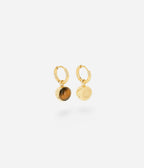 Boucles d'oreilles Finni (Acier doré)