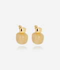 Boucles d'oreilles Oedipe (Acier doré)