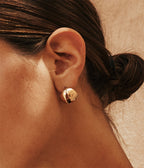 Boucles d'oreilles Danila (Acier doré)