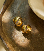Boucles d'oreilles Danila (Acier doré)