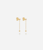 Boucles d'oreilles Thaumas (Acier doré)