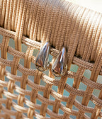 Boucles d'oreilles Agua (Acier doré)