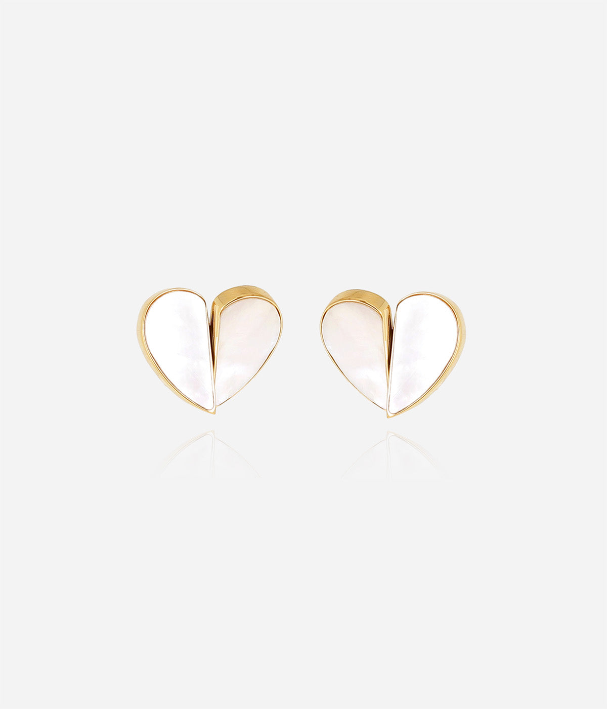 Boucles d'oreilles Basilio (Acier doré)
