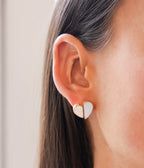 Boucles d'oreilles Basilio (Acier doré)