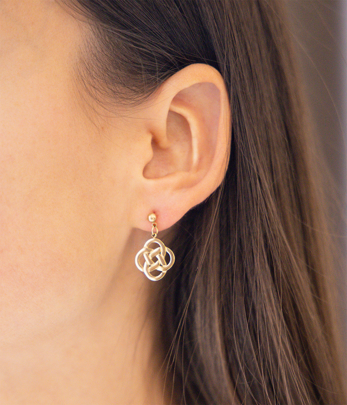 Boucles d'oreilles Infini (Acier)